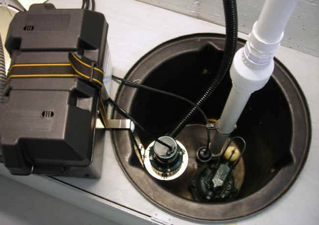 Sump Pump with Battery Backup